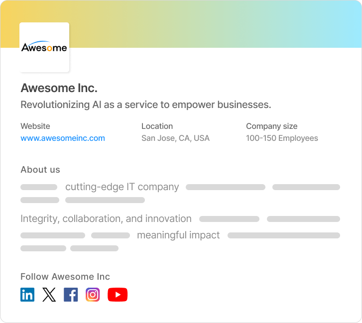 Career page